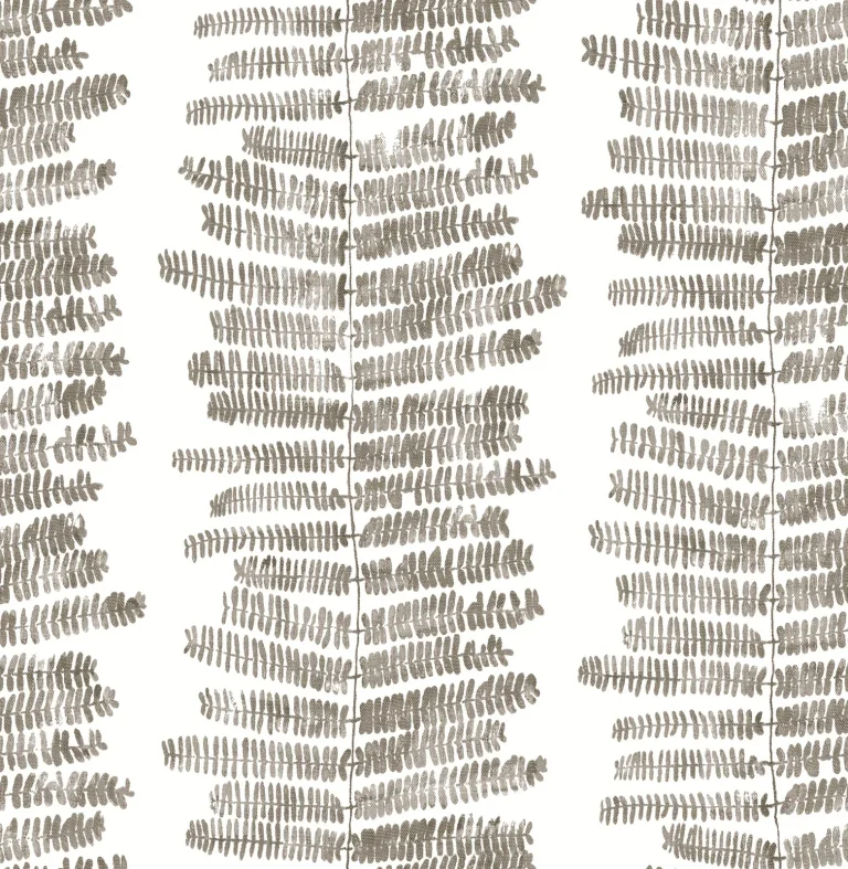 Lumis Fern Stripe Wallpaper - Taupe — Ảnh 4