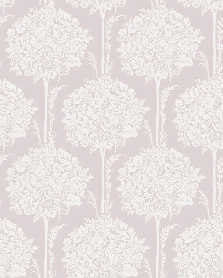 Zaria Topiary Wallpaper - Lavender — Ảnh 2