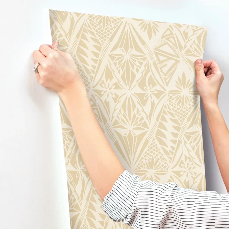 Urbane Diamonds Wallpaper - Yellow — Image 2