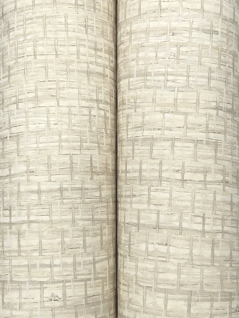 Chesapeake Plaited Grass Wallpaper - Light Grey — Ảnh 4