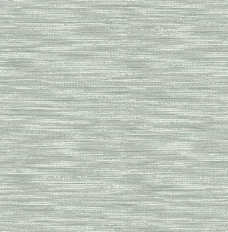 Sheehan Faux Grasscloth Wallpaper - Sea Green — Ảnh 4