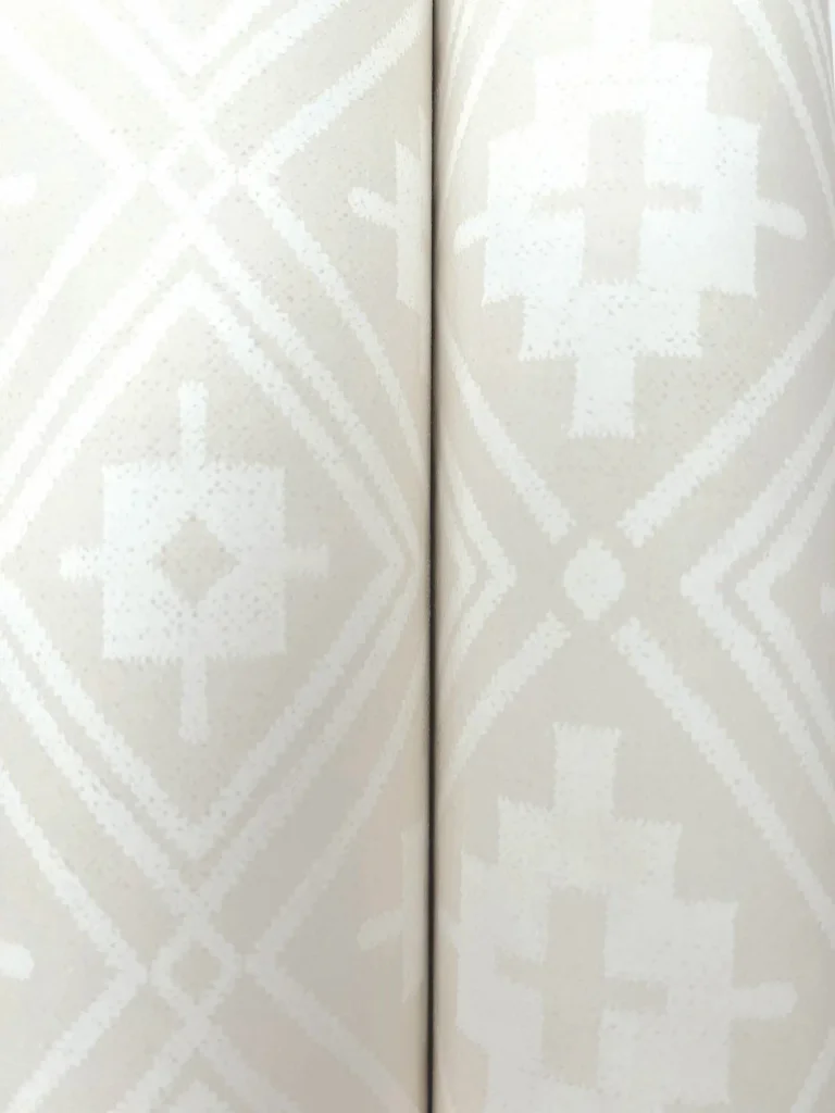 Chesapeake Camp Blanket Wallpaper - Cream — Image 2