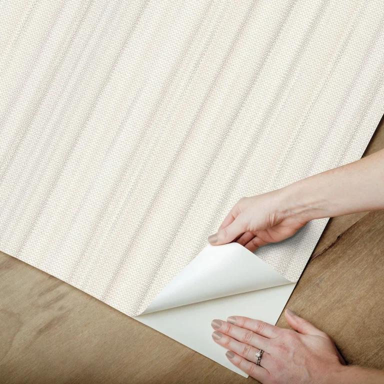 Striped Sunset Peel and Stick Wallpaper - Beige — Ảnh 4