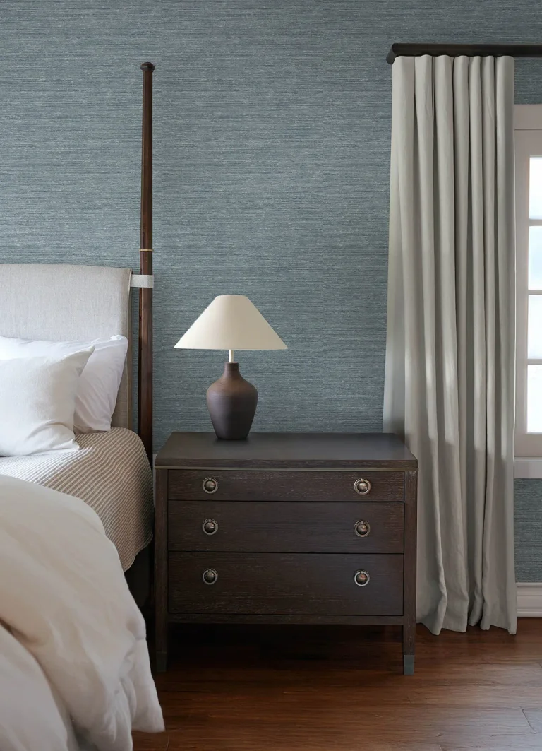 Chris Loves Julia Roderick Textured Wallpaper - Blue — Ảnh 4