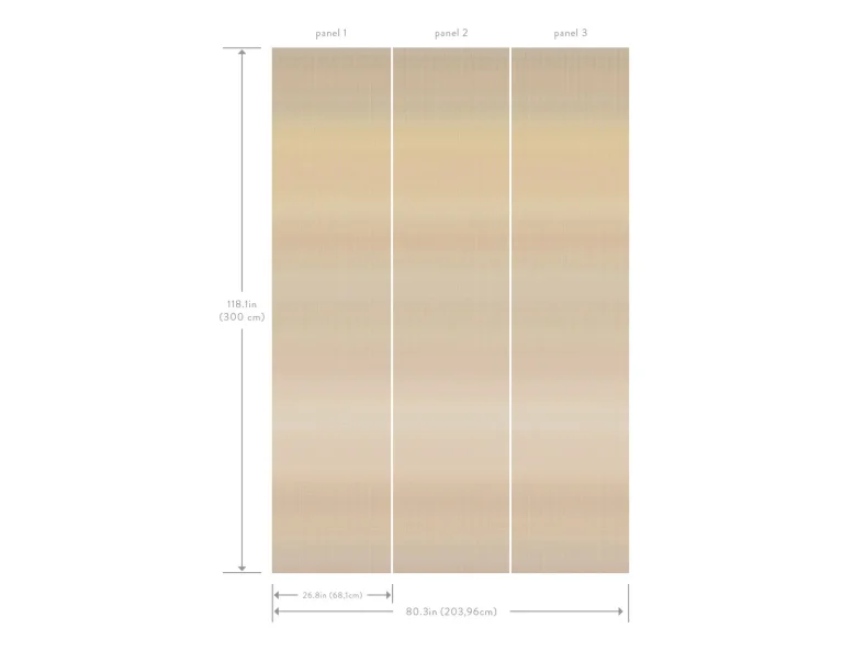 Oleg Wall Mural - Warm — Ảnh 2