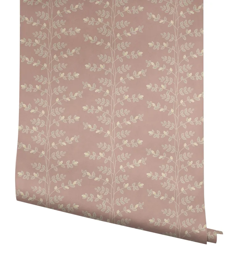 Rifle Paper Co. Climbing Vine Wallpaper - Rose — Image 7