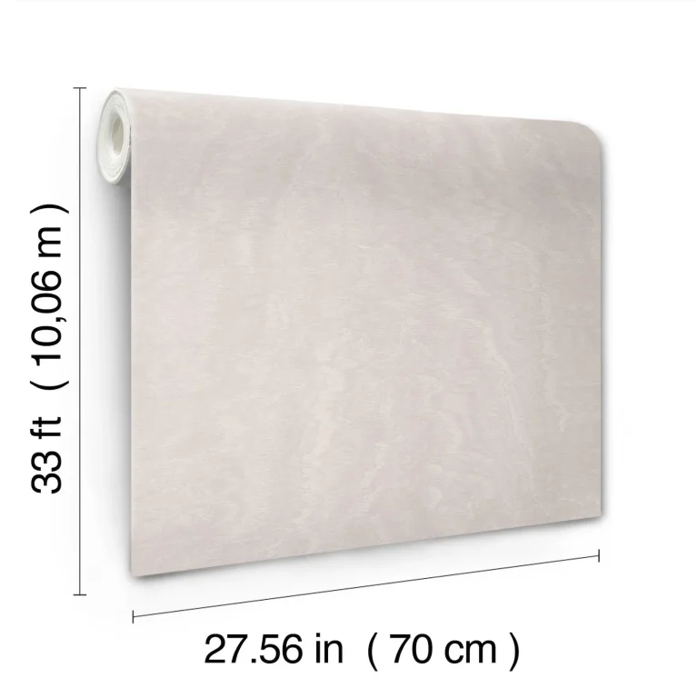 Shimmering Moire Textured Wallpaper - Dove — Ảnh 4