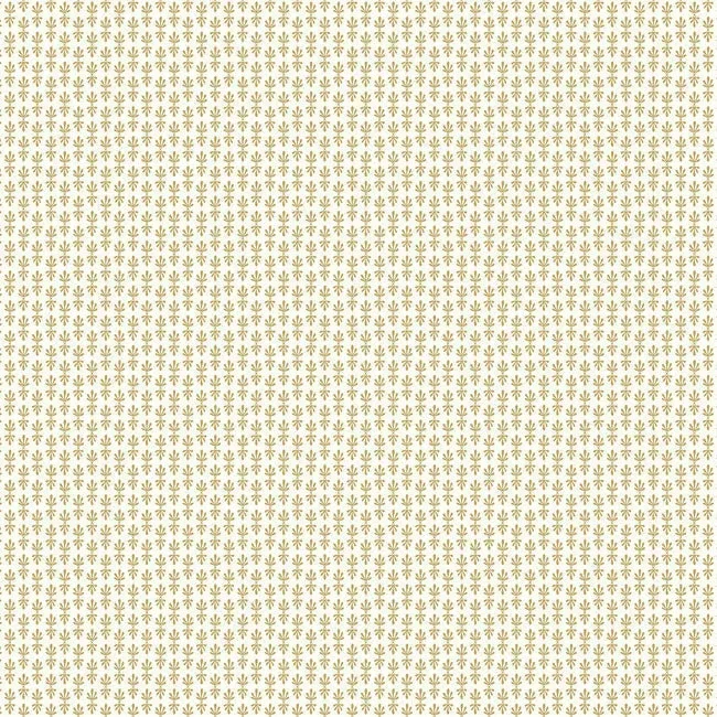Rifle Paper Co. Petal Wallpaper - White & Metallic Gold — Ảnh 4