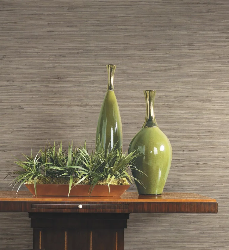 Ronald Redding Threaded Jute Wallpaper - Beige — Ảnh 3