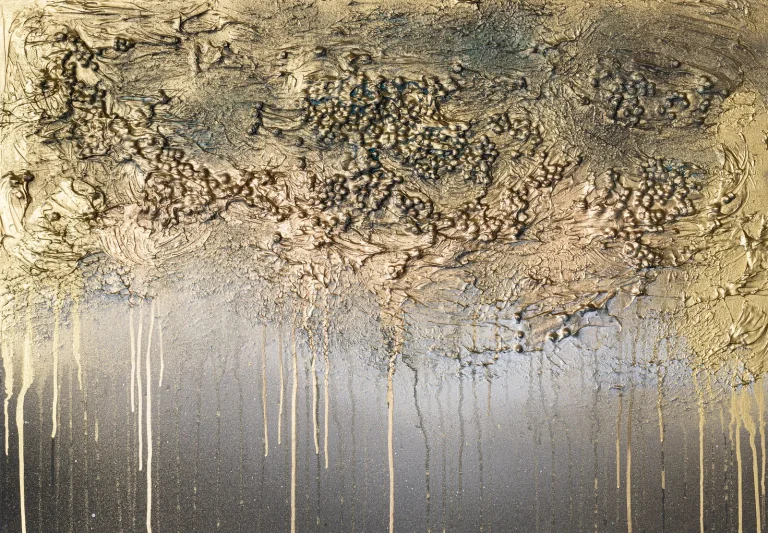 Golden Forest Mural - 208cm x 208cm — Ảnh 2