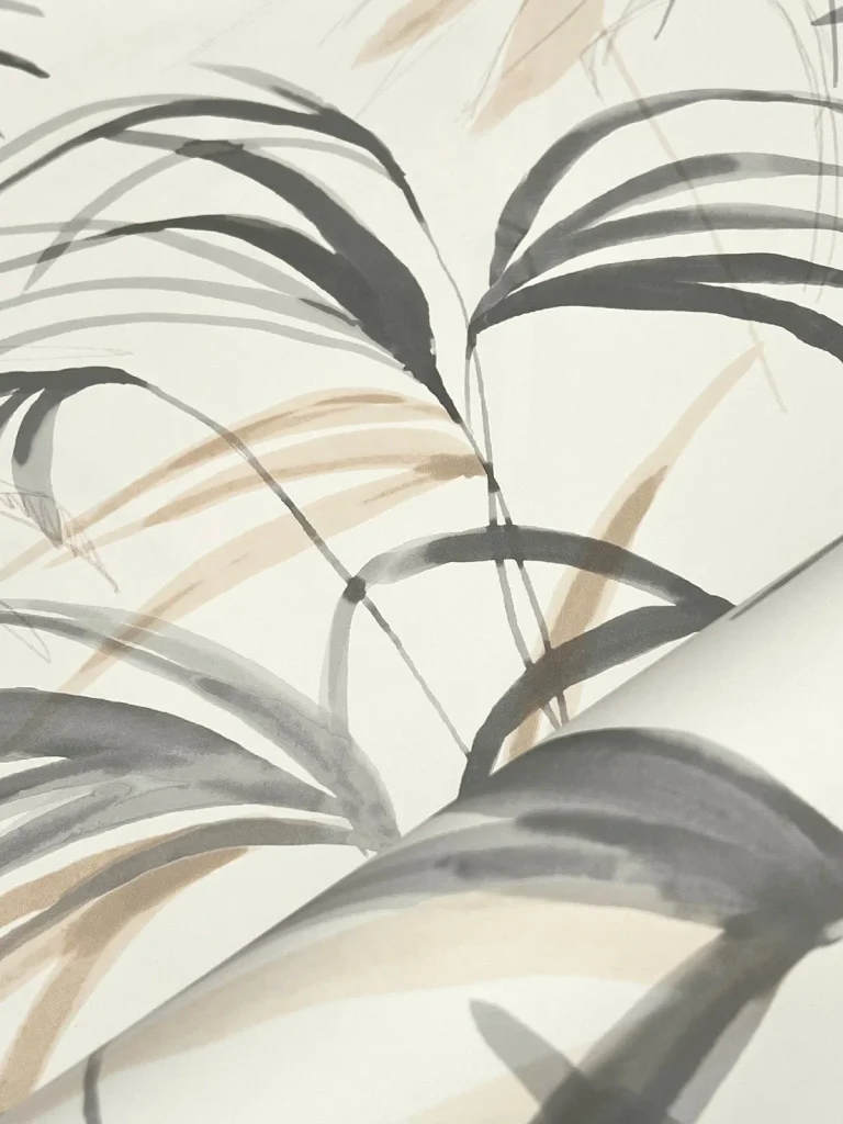 Candice Olson Inky Palms Wallpaper - Warm Neutral — Ảnh 3