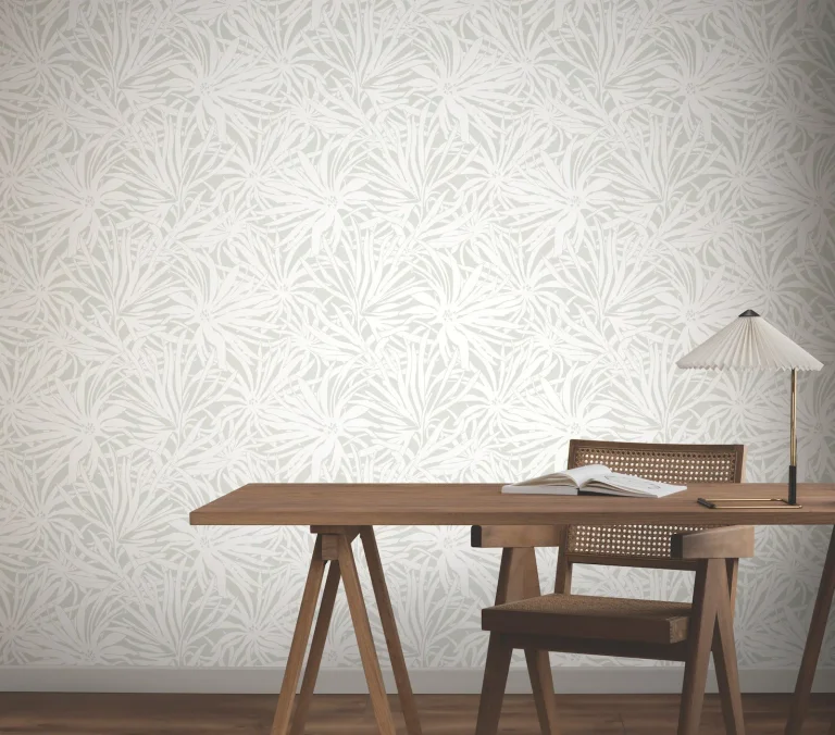 Floral Canopy Wallpaper - Grey — Ảnh 7