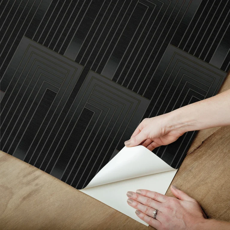 Candice Olson Vanishing Peel and Stick Wallpaper - Black & Copper — Ảnh 3