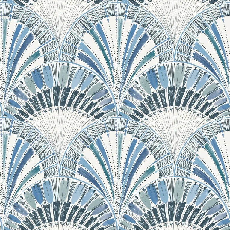 Myla Fanning Reeds Wallpaper - Blues — Ảnh 4