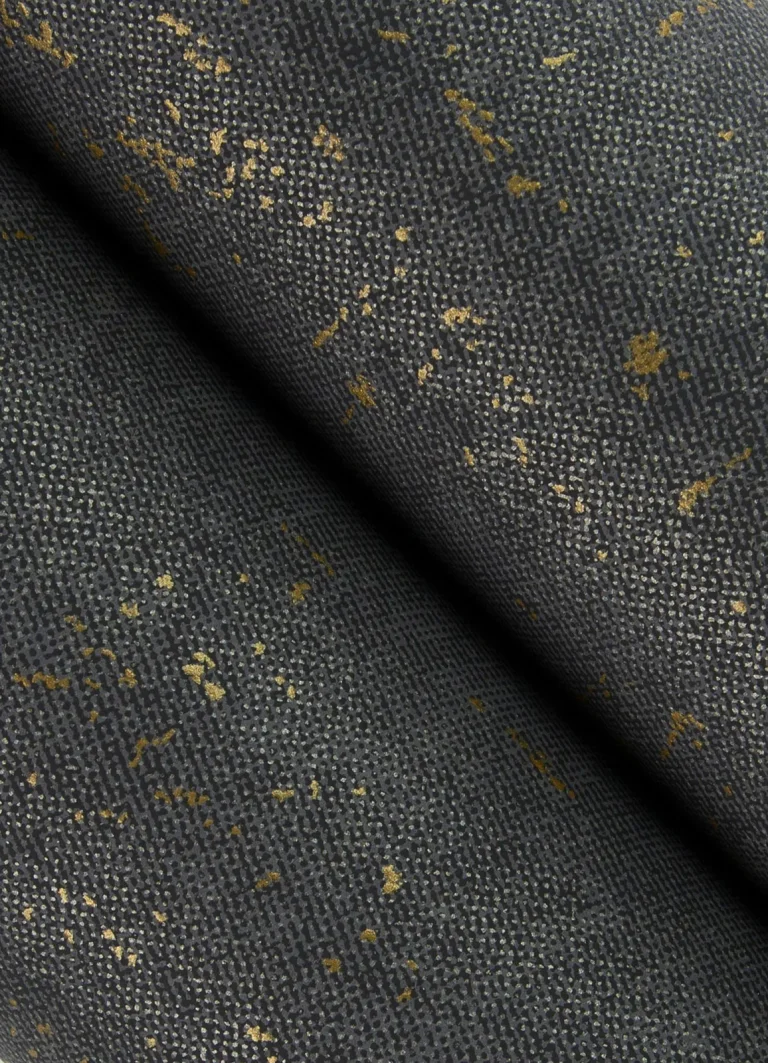 Elatha Gilded Texture Wallpaper - Charcoal — Ảnh 4
