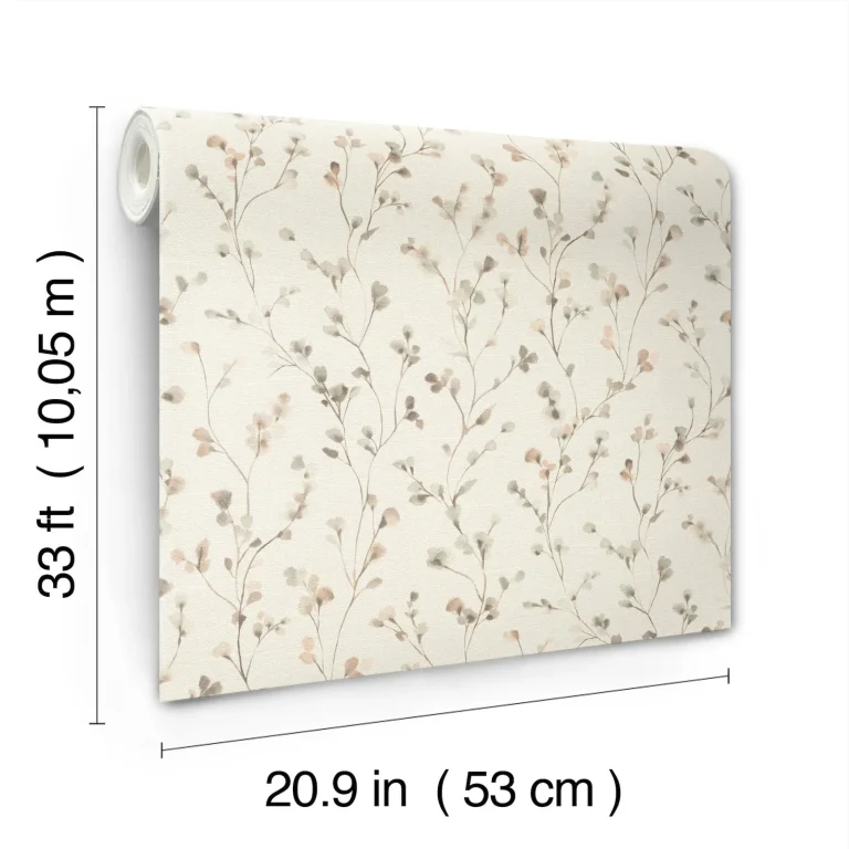Romy Springtime Trail Wallpaper - Neutral — Ảnh 3