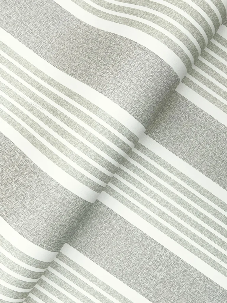 Chesapeake Bingley Embellished Stripe Wallpaper - Green — Ảnh 7