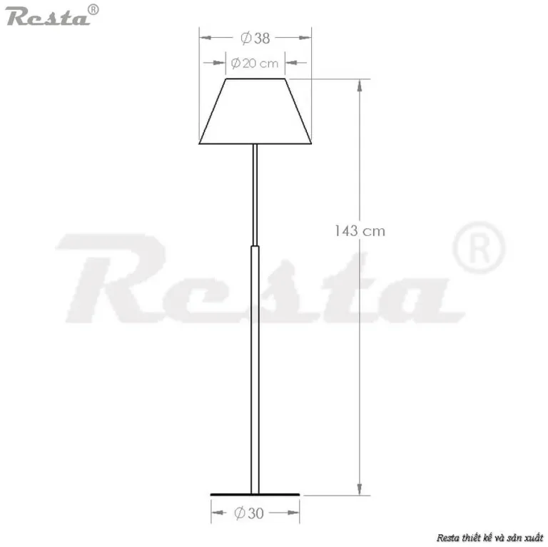 Resta 22 floor lamp — Ảnh 5