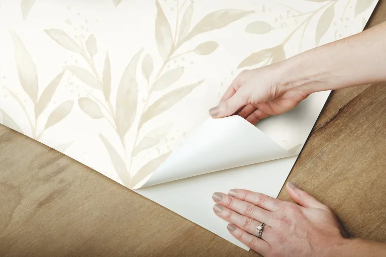 Magnolia Home Olive Branch Peel And Stick Wallpaper - Beige — Ảnh 6