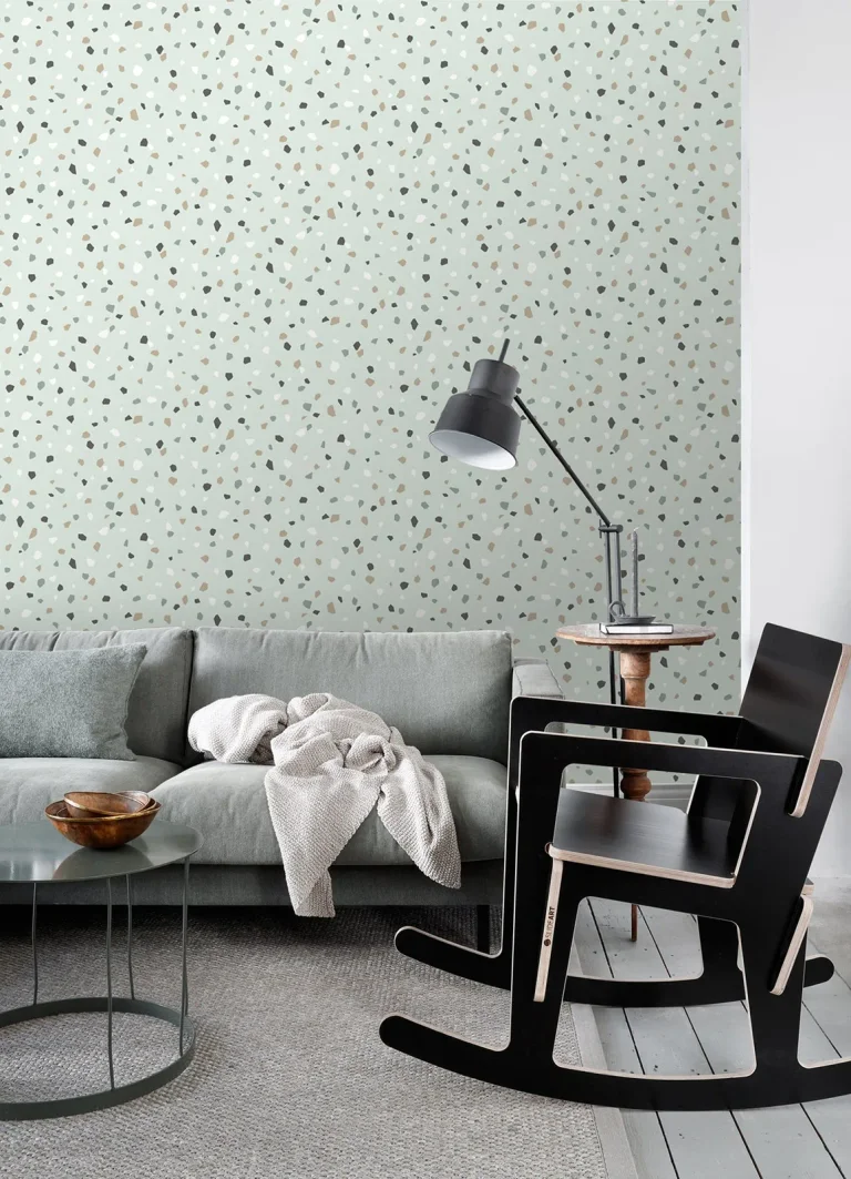 Chesapeake Ona Terrazzo Wallpaper - Mint — Image 6