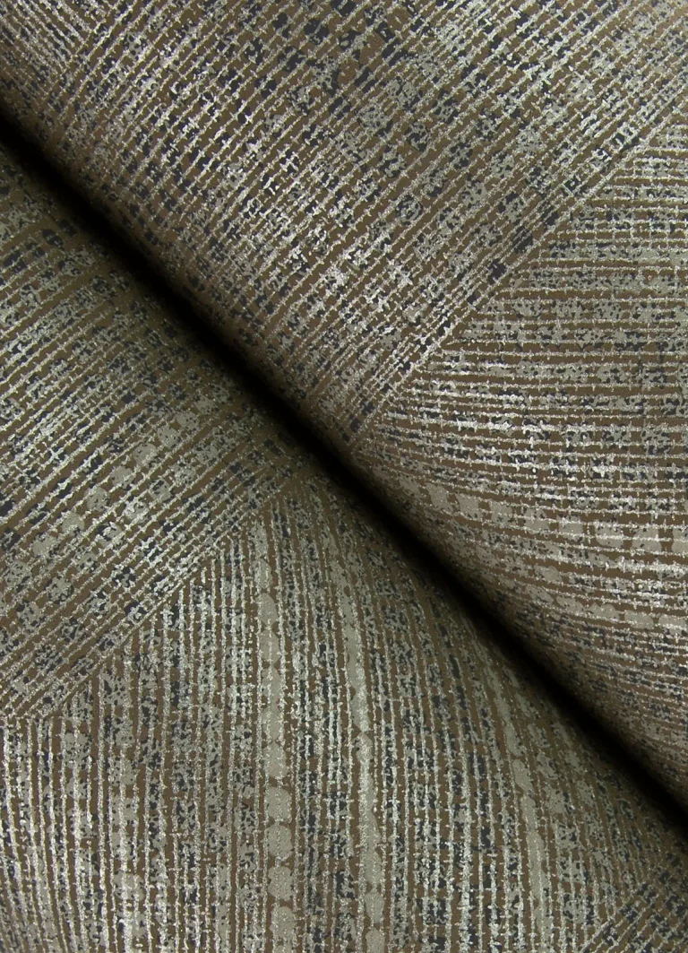 Ladon Metallic Texture Wallpaper - Brown — Image 2