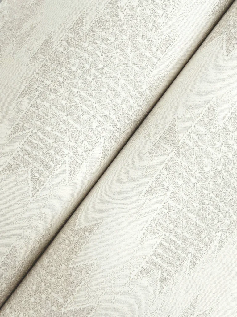 Chesapeake Stitched Heirloom Wallpaper - White — Ảnh 6