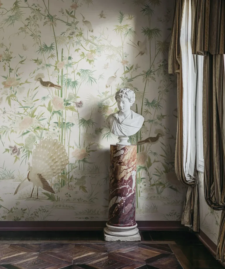 Chinoiserie Garden, Light Green — Image 2