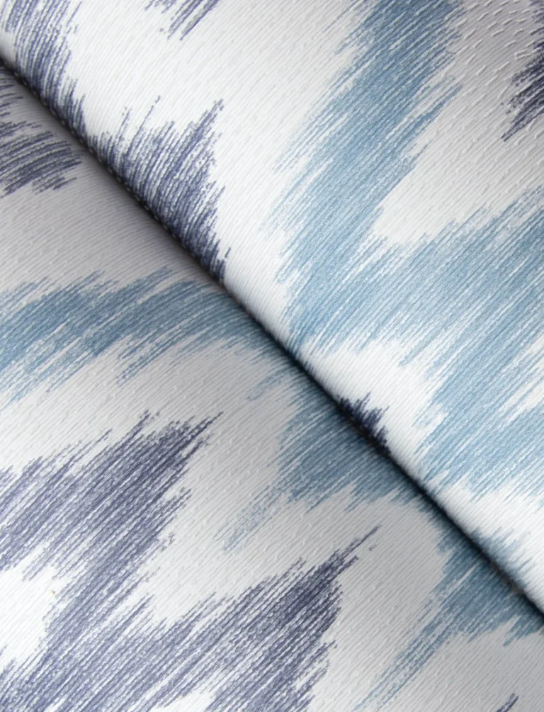 Solola Ikat Wallpaper - Blue — Ảnh 2