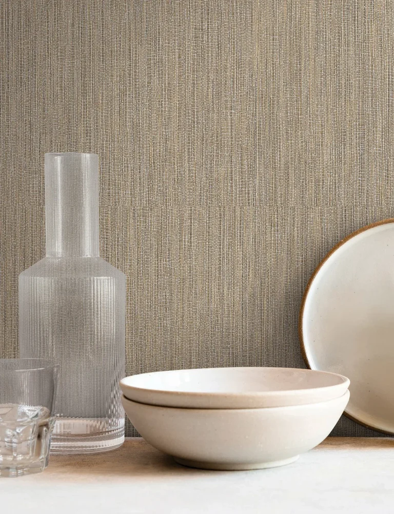 Washed Ramie Wallpaper - Oyster — Ảnh 2