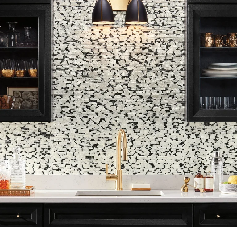 Capiz Offering Wallpaper - Black/White — Ảnh 5