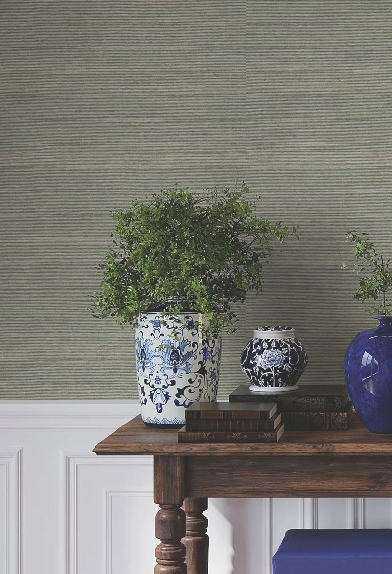 Ronald Redding Warwick Loomed Wallpaper - Moss — Ảnh 5