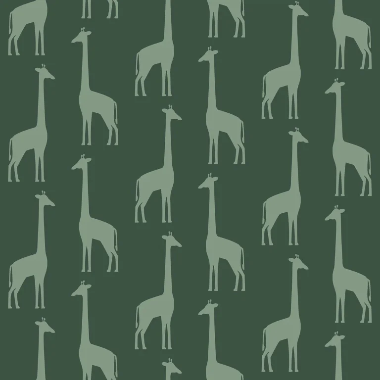Chesapeake Vivi Giraffe Wallpaper - Teal — Ảnh 4