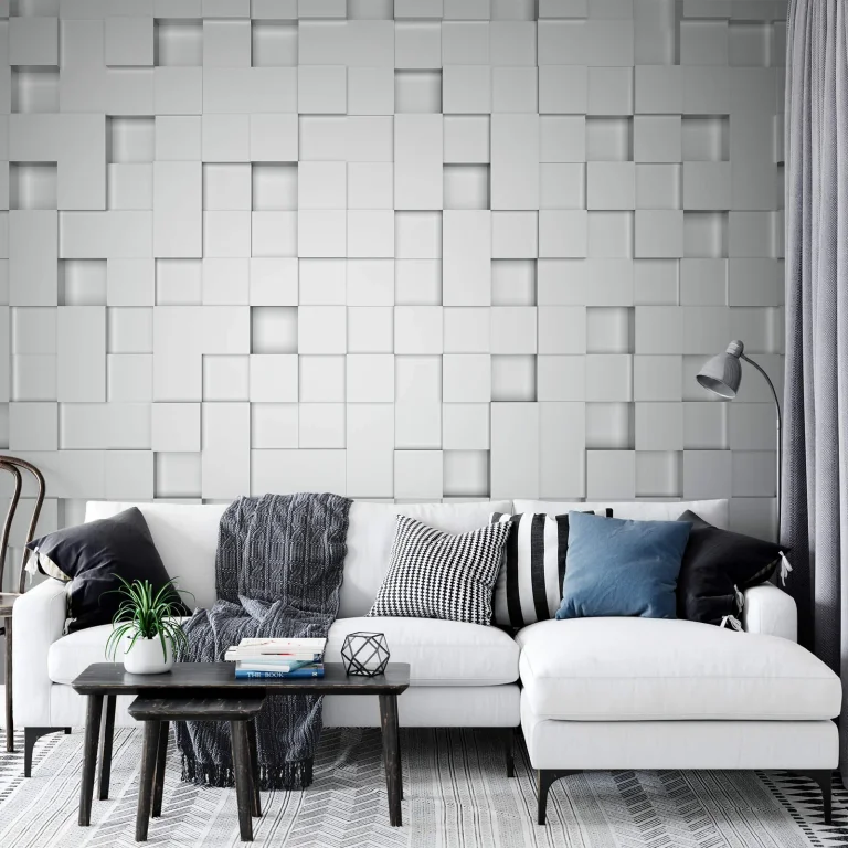 Cubes - Wall Mural 5416 - 4 Panel - 192cm x 260cm — Ảnh 2