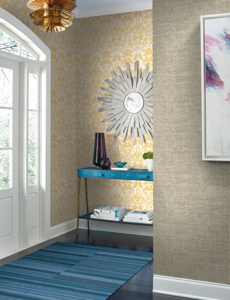Papyrus Weave Wallpaper - Greige — Ảnh 6