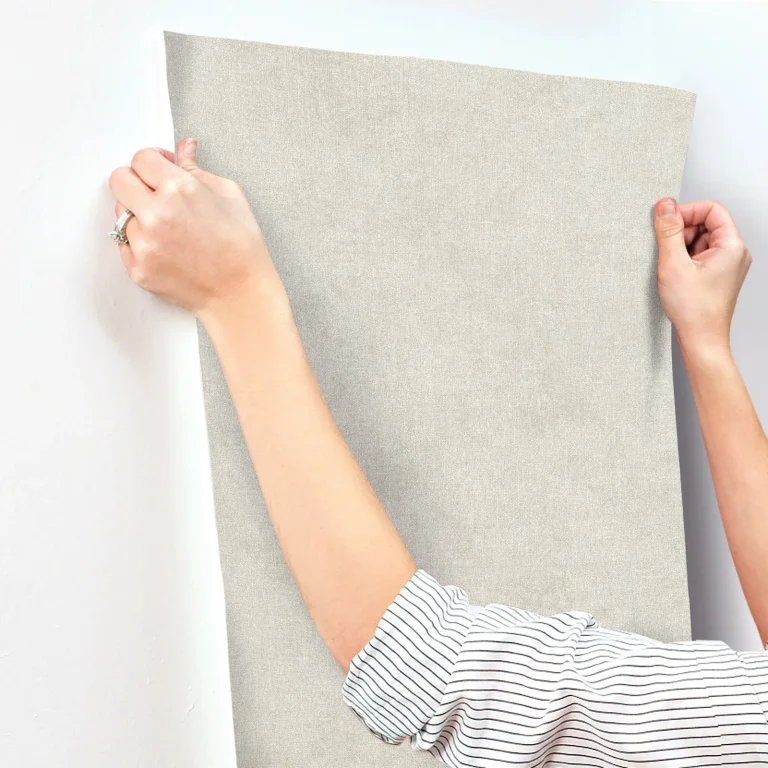 Chesapeake Homespun Textured Wallpaper - Grey — Ảnh 2