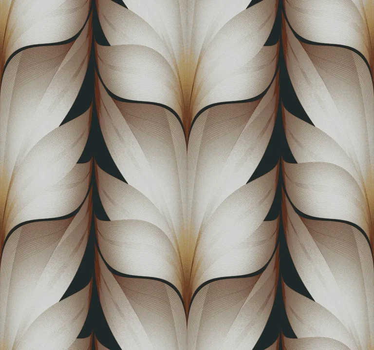 Candice Olson Lotus Light Stripe Wallpaper - Black — Ảnh 3