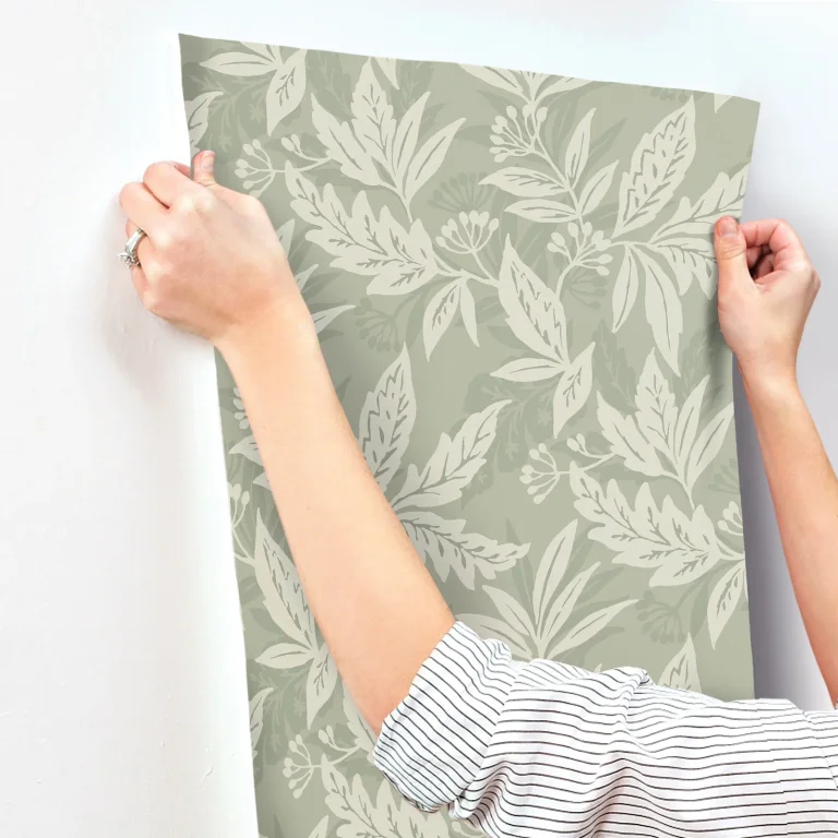 Anita Woodland Floral Wallpaper - Sage — Ảnh 7
