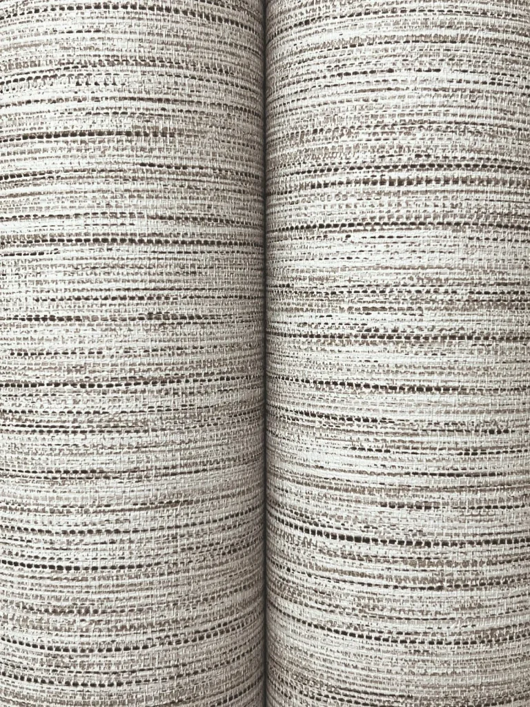 Mystic Faux Grasscloth Wallpaper - Ash — Ảnh 3