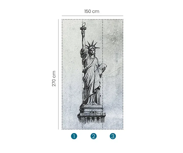 Zoom Digital Wallpaper Wall Mural - 2517N81 — Ảnh 3