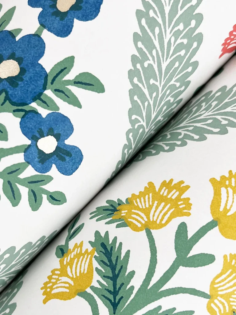 Rifle Paper Co. Estee Garden Wallpaper - Sage Multi — Image 3