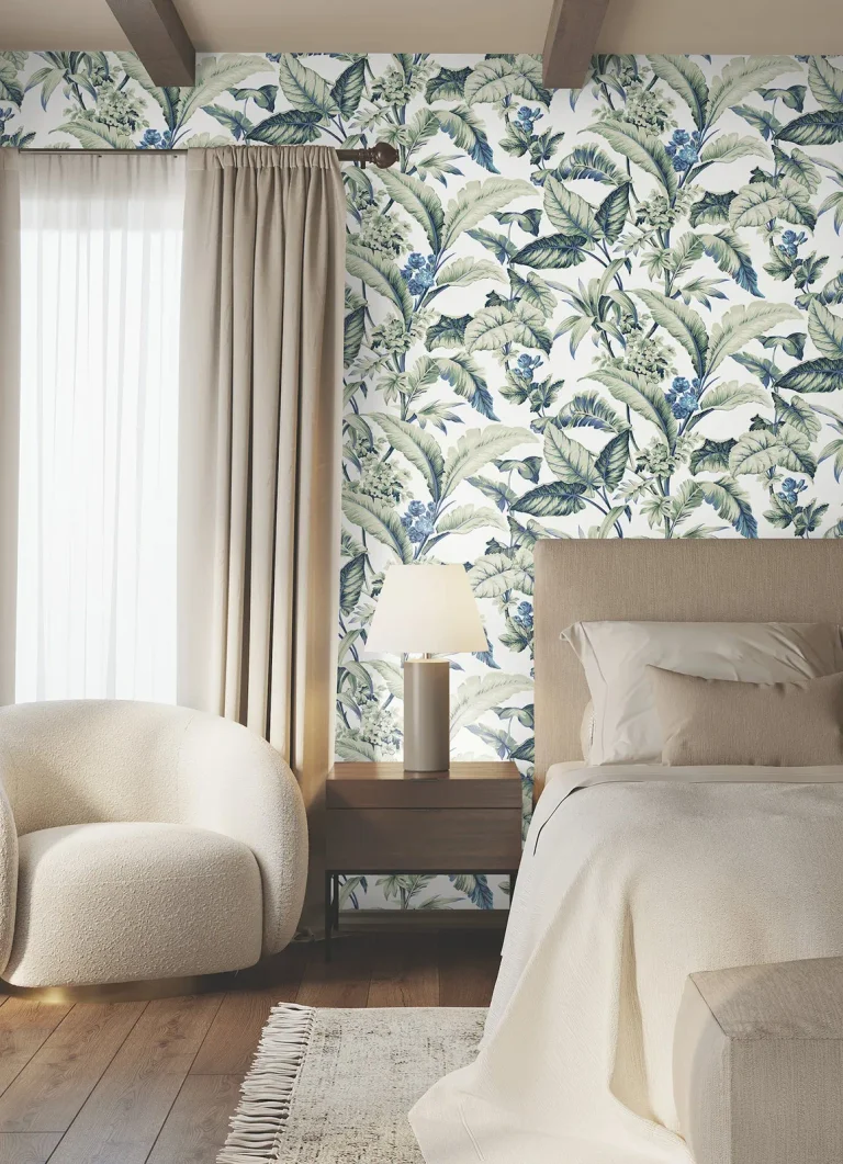 Ronald Redding Mystic Isle Wallpaper - White/Multi — Ảnh 2