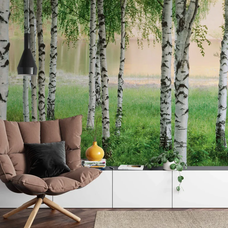 Nordic Forest - Wall Mural 5424 - 8 Panel - 384cm x 260cm — Ảnh 2