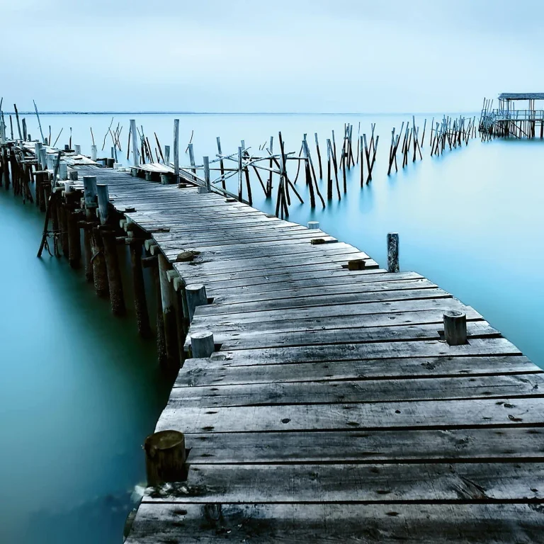 Old Landing Stage - Wall Mural 5089 - 8 Panel - 384cm x 260cm — Ảnh 2