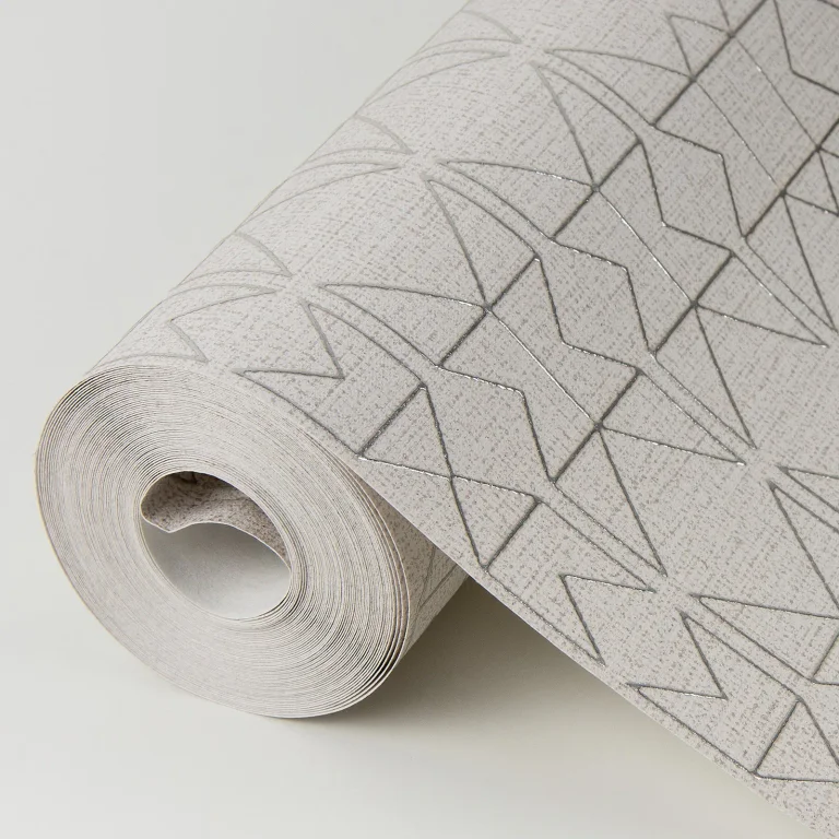 Paititi Diamond Trellis Wallpaper - Rose Gold — Image 4