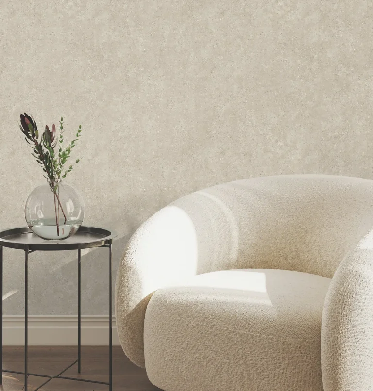Artisan Stone Texture Wallpaper - Beige — Ảnh 6