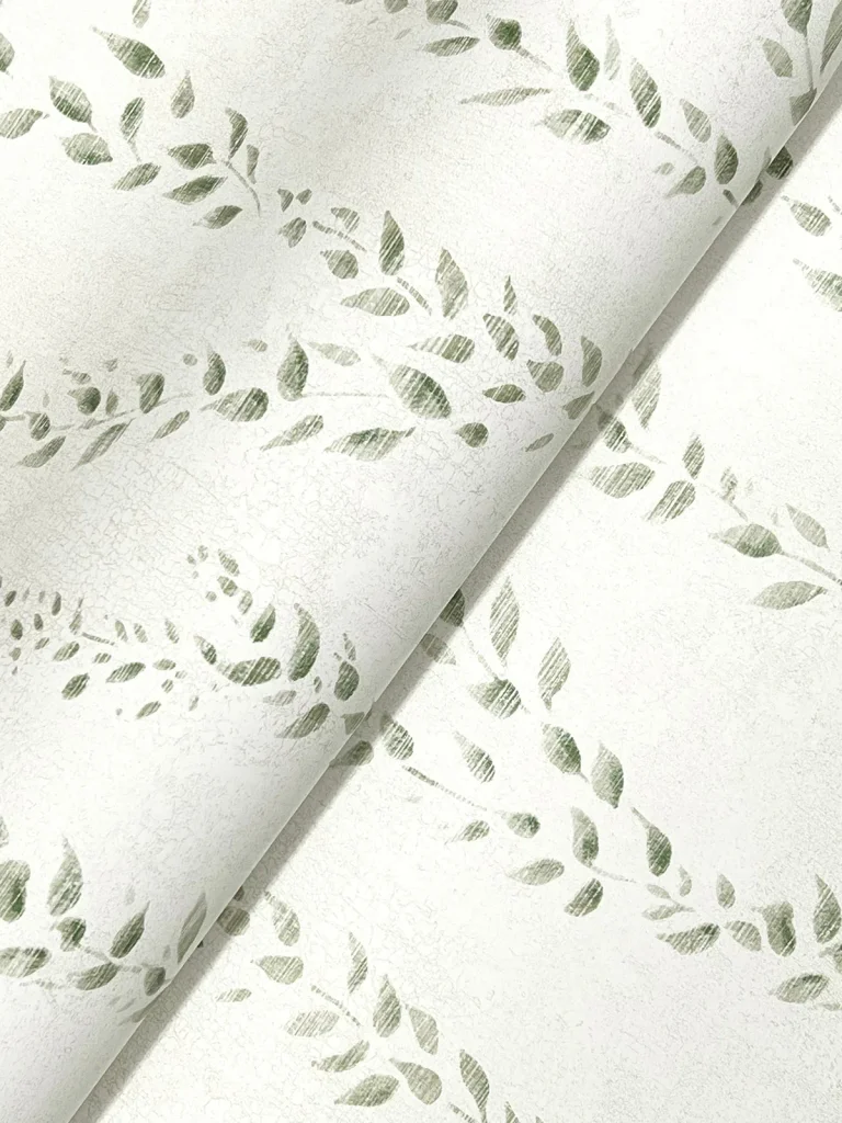 Alpenrose Vine Wallpaper - Moss — Ảnh 3