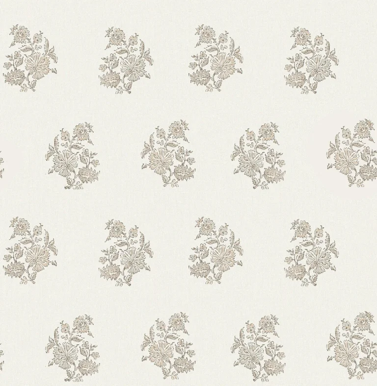 Overbrook Bouquet Toss Wallpaper - Taupe — Ảnh 4