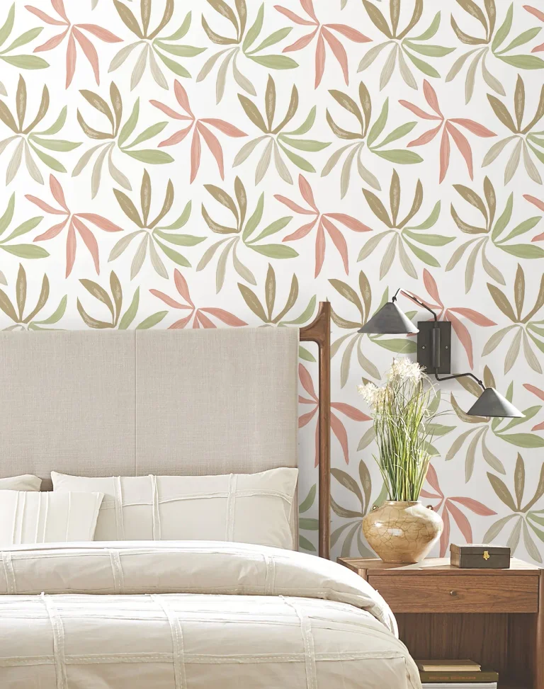 Little Garden Wallpaper - Leaf & Coral — Ảnh 4