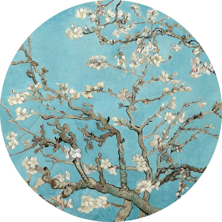 Van Gogh Almond Blossom - Wall Mural 5454 - 8 Panel - 384cm x 260cm — Ảnh 4