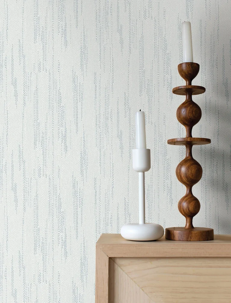 Baris Stipple Stripe Wallpaper - Aqua — Ảnh 4